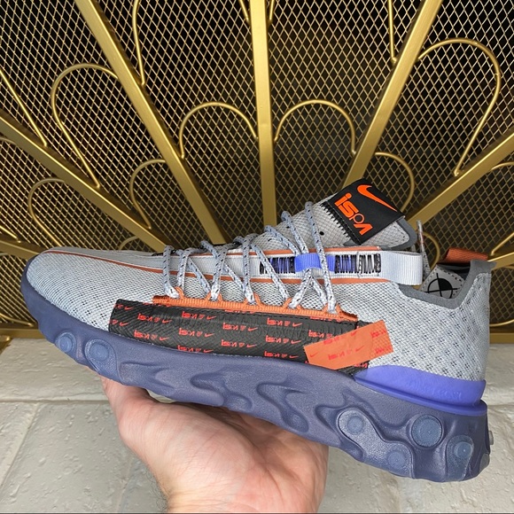 nike react ispa wolf grey